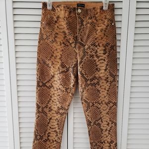 MARCIANO ANIMAL PRINT PANTS STRETCH